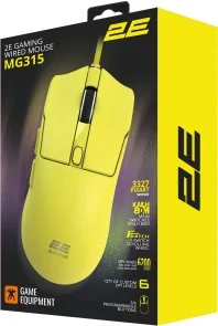 Фото: Миша 2E MG315 Yellow (2E-MG315UYW) № 5 | KTC
