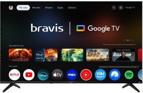 Телевізор QLED Bravis 43L7000Q (Smart TV, Wi-Fi, 3840x2160)