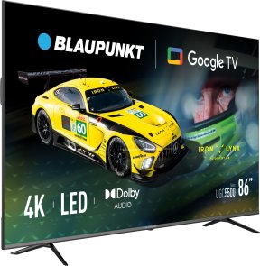 Телевізор LED Blaupunkt 86UGC5500 (Google TV, Wi-Fi, 3840x2160)