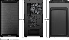 Корпус be quiet! Pure Base 501 LX Black with window (BGW78)