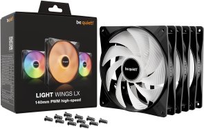 Кулер be quiet! Light Wings LX PWM High-Speed Black 3pcs (BL130)