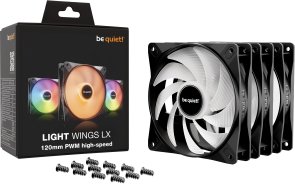 Кулер be quiet! Light Wings LX PWM High-Speed Black 3pcs (BL124)