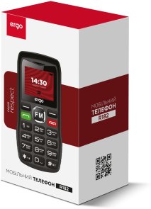 Мобільний телефон ERGO R182 Black