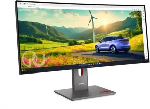 Фото: Монітор Lenovo ThinkVision P34WD-40 Black (64ADGAT1UA) - 34" IPS / 3440x1440 / 120 Гц / HAS № 2 | KTC
