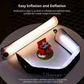 Фото: Відеосвітло Ulanzi UA20 20W Portable Air Tube Light (L110 UA20) № 5 | KTC
