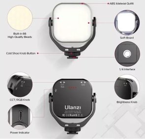 Відеосвітло Ulanzi Vijim VL66 RGB Led Light (UV-L088 VL66 RGB)