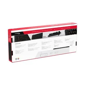 Фото: Клавіатура HyperX Eve 1800 USB Black (B7JE0AA) № 14 | KTC