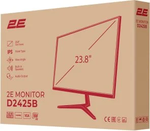 Фото: Монітор 2E D2425B Black (2E-D2425B-01.EU) - 23.8" IPS / 1920×1080 / 100 Гц / AMD FreeSync № 19 | KTC