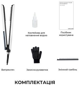 Випрямляч волосся Dreame AuraSteam Straight White (AA01A)