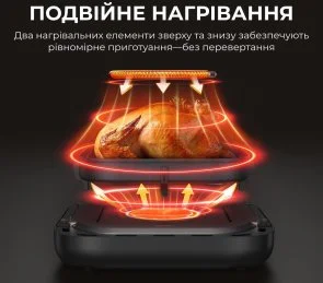 Фото: Мультипіч Mova AeroChef FD10s Pro Black (VFF12A-BL-S) № 3 | KTC