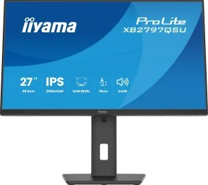 Фото: Монітор iiyama XB2797QSU-B1 Black - 27" IPS / 2560×1440 / 75 Гц / Adaptive Sync / Pivot / HAS № 3 | KTC