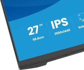 Фото: Монітор iiyama XB2793QSU-B1 Black - 27" IPS / 2560×1440 / 75 Гц / Adaptive Sync / Pivot / HAS № 10 | KTC