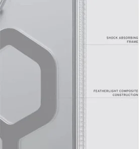 Фото: Чохол UAG for Samsung S26 Ultra - Plyo with Magnet Ice/Silver (214539114333) № 7 | KTC