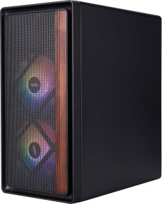 Корпус 1stPlayer WD1-BK-3F1 Black