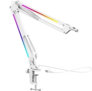 Фото: Пантограф Fifine BM38W RGB White № 2 | KTC