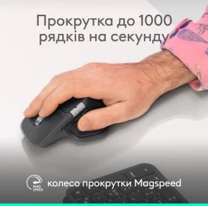 Фото: Миша Logitech MX Master 4 for Business WL/BT Graphite (910-007617) № 10 | KTC