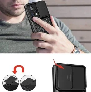 Фото: Чохол BeCover for Poco F5 - Military Black (709996) № 6 | KTC