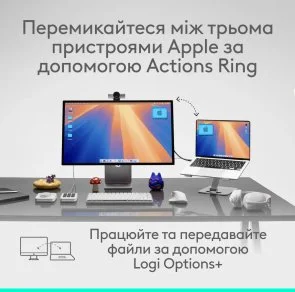 Фото: Миша Logitech MX Master 4 for Mac Space Black (910-007577) № 10 | KTC