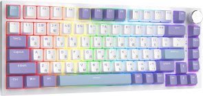 Клавіатура Ajazz AK820 Sea Salt Switch ENG/UKR USB White (AK820-SS-PWB)