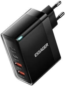 Фото: Зарядний пристрій Essager Grace 100W 4 Ports Travel Charger (ECT2CA-QYB01-Z) № 3 | KTC