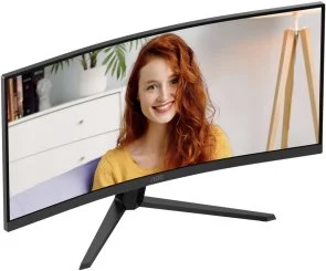 Фото: Монітор AOC CU34B3E Black - 34" VA / 3440x1440 / 120 Гц / Adaptive Sync № 5 | KTC