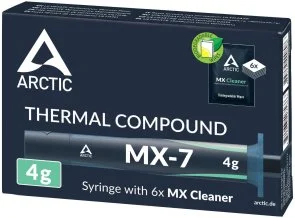 Фото: Термопаста Arctic MX-7 4g with 6 pcs MX Cleaner (ACTCP00092A) № 2 | KTC