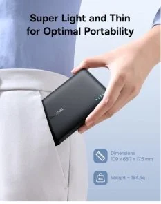 Фото: Батарея універсальна Baseus EnerFill FP21 10000mAh 22.5W Cosmic Black (P1008210D123-00) № 12 | KTC