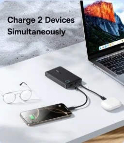 Батарея універсальна Baseus EnerFill FP11 10000mAh 15W Cosmic Black (P1008210C123-00)