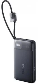 Фото: Батарея універсальна Baseus EnerFill FC11 10000mAh 22.5W Cosmic Black with Built-in Cables Lightning / Type-C (E0027R04) № 3 | KTC