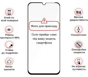 Фото: Захисне скло BeCover for Poco C85 4G - Black (714366) № 5 | KTC