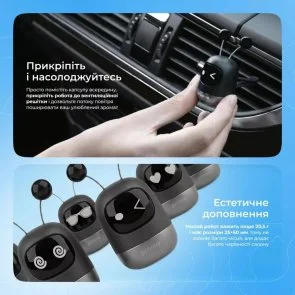 Фото: Автомобільний ароматизатор Proove Emoji Robot lovely № 4 | KTC