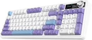 Фото: Клавіатура Ajazz AK980 V2 Maillard Switch WL/BT/USB White (AK980-V2-M-PWB) № 5 | KTC