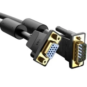 Фото: Кабель Vention VGA M / VGA F 5m Black (DAGBJ) № 2 | KTC