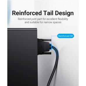 Кабель Vention DVI 24-5 / VGA 3m Black (EACBI)