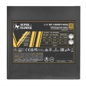 Фото: Блок живлення Super Flower 1000W Leadex VII XG Black (SF-1000F14XG) № 5 | KTC