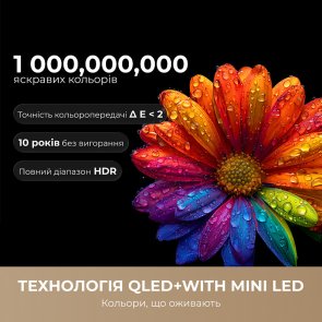 Телевізор MiniLED Dreame Aura 55S100 (Smart TV, Wi-Fi, 3840x2160)