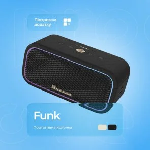 Фото: Портативна колонка Proove Funk 40W APP Black (PSFN4001AP01) № 8 | KTC