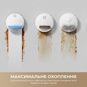 Робот-пилосос Mova S70 Roller Black (RLZ12SE-Bl)