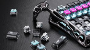 Клавіатура Gravastar Mercury V75 Pro 80key GravaStar x Gateron Magnetic Jade Gaming USB Cyberpunk