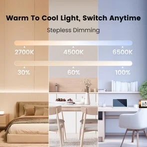 Фото: Світильник Yeelight Mars 400 Ceiling Light Smart-RGB White (YLXDD-0267) № 6 | KTC
