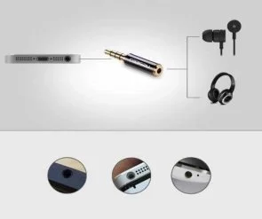 Фото: Перехідник UGREEN Jack 3.5mm M / Jack 2.5mm F Black (UGR-20502) № 2 | KTC
