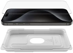 Фото: Захисне скло Belkin for Apple iPhone 15 Pro Max - UltraGlass2 AM (OVA134ZZ) № 4 | KTC