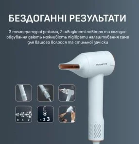 Фото: Фен Rowenta Blumia Blue (HY5N10E0) № 7 | KTC