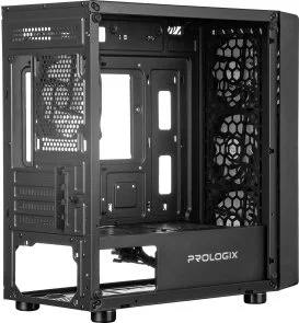 Фото: Корпус ProLogix Flow GM-05RB Black with window № 6 | KTC