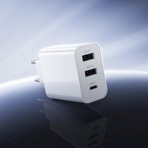Зарядний пристрій BOROFONE BA105A Stellar 15W White (6941991125270)