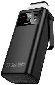 Батарея універсальна BOROFONE BJ65 High 30000mAh 22.5W Black (6941991122033)