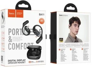 Фото: Навушники Hoco EA11 Honey Black (6942007662680) № 6 | KTC