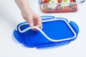 Фото: Форма Pyrex CK GO 21x21x8cm 1.9L Clear/Blue (286PG00) № 8 | KTC