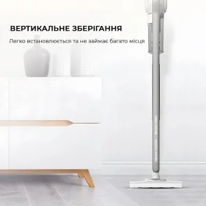 Фото: Дротовий пилосос DEERMA Stick Vacuum Cleaner Cord White (DX700 White) № 13 | KTC