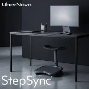 Фото: Підставка для ніг LiberNovo StepSync Footrest Midnight Black (CP-GW-0000002-00-01) № 4 | KTC